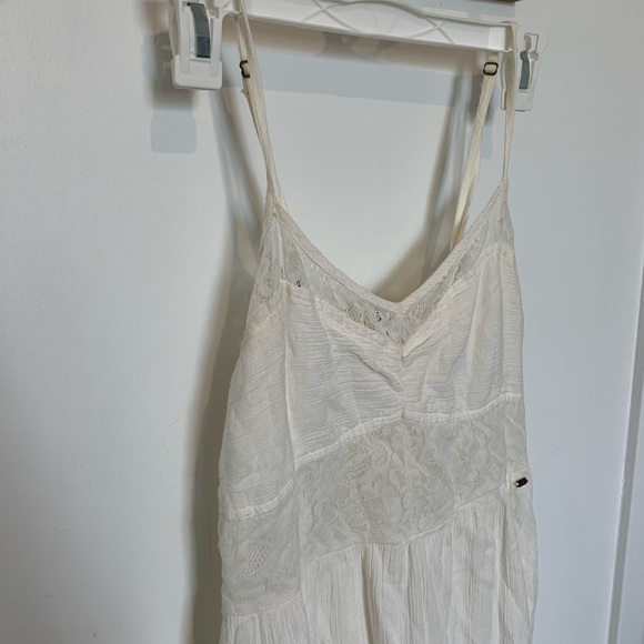 Roxy White Lace High to Low dress - Picture 4 of 7